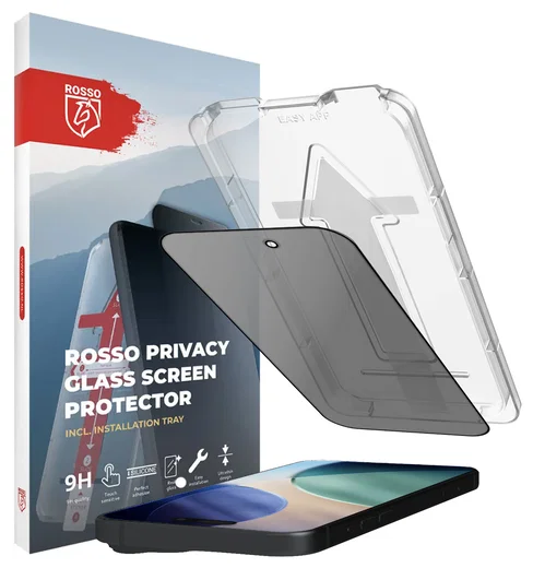 Rosso Apple iPhone Air Privacy Glass met Installatietray Dust Removal afbeelding 1