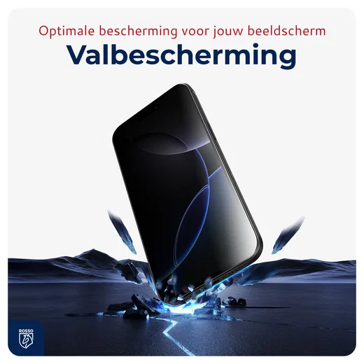Rosso Apple iPhone 17 Pro Max Privacy Glass met Installatietray Dust Removal afbeelding 5