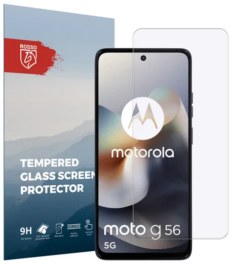 Rosso Motorola Moto G56 9H Tempered Glass Screen Protector afbeelding 1