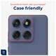 Rosso Motorola Edge 60 Camera Lens Protector Transparant afbeelding 2