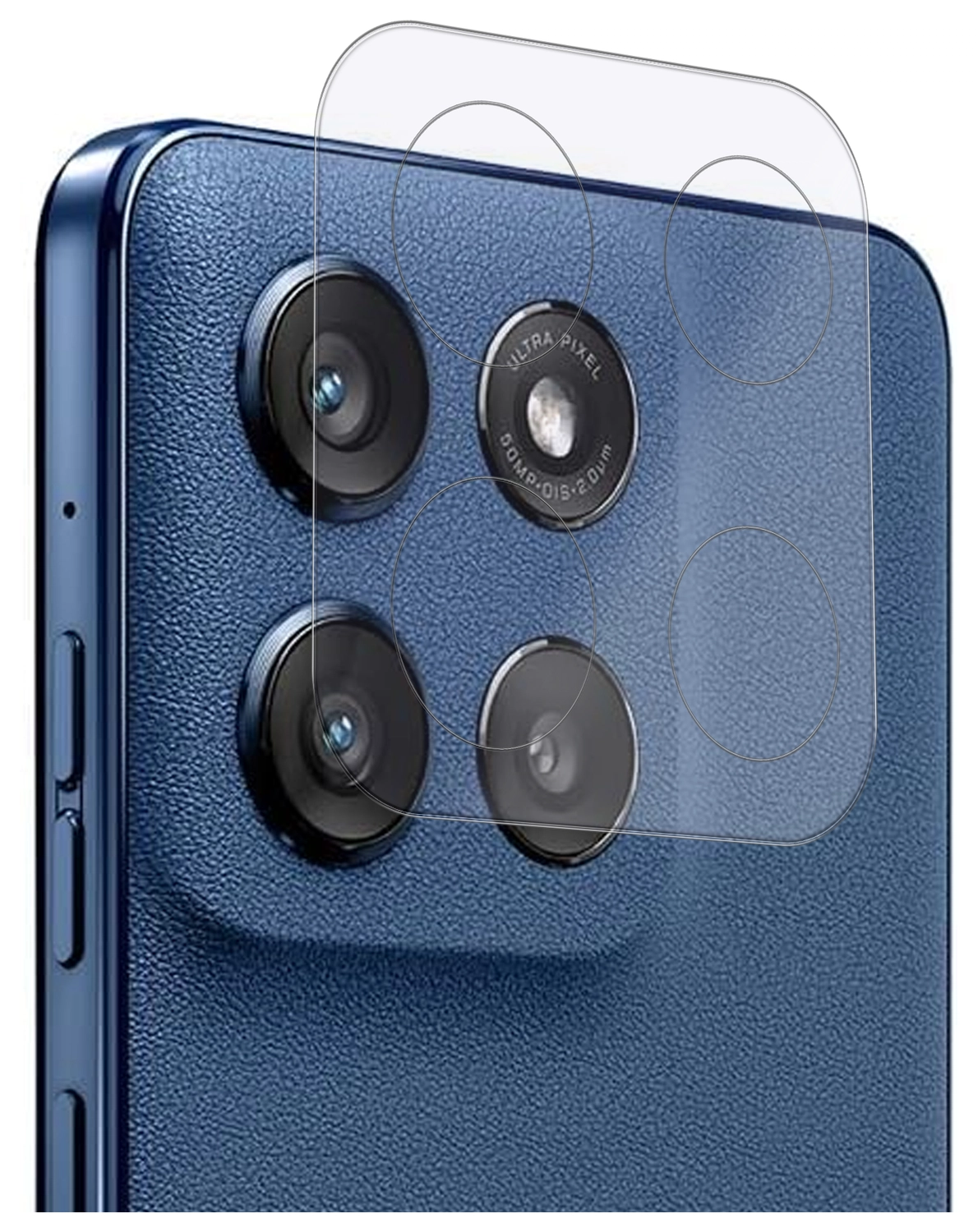 Rosso Motorola Moto G56 Camera Lens Protector Transparant afbeelding 1