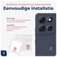 Rosso Motorola Moto G86 Camera Lens Protector Zwart afbeelding 2