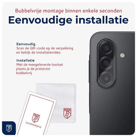 Rosso Samsung Galaxy A17 Camera Lens Protector Transparant afbeelding 5