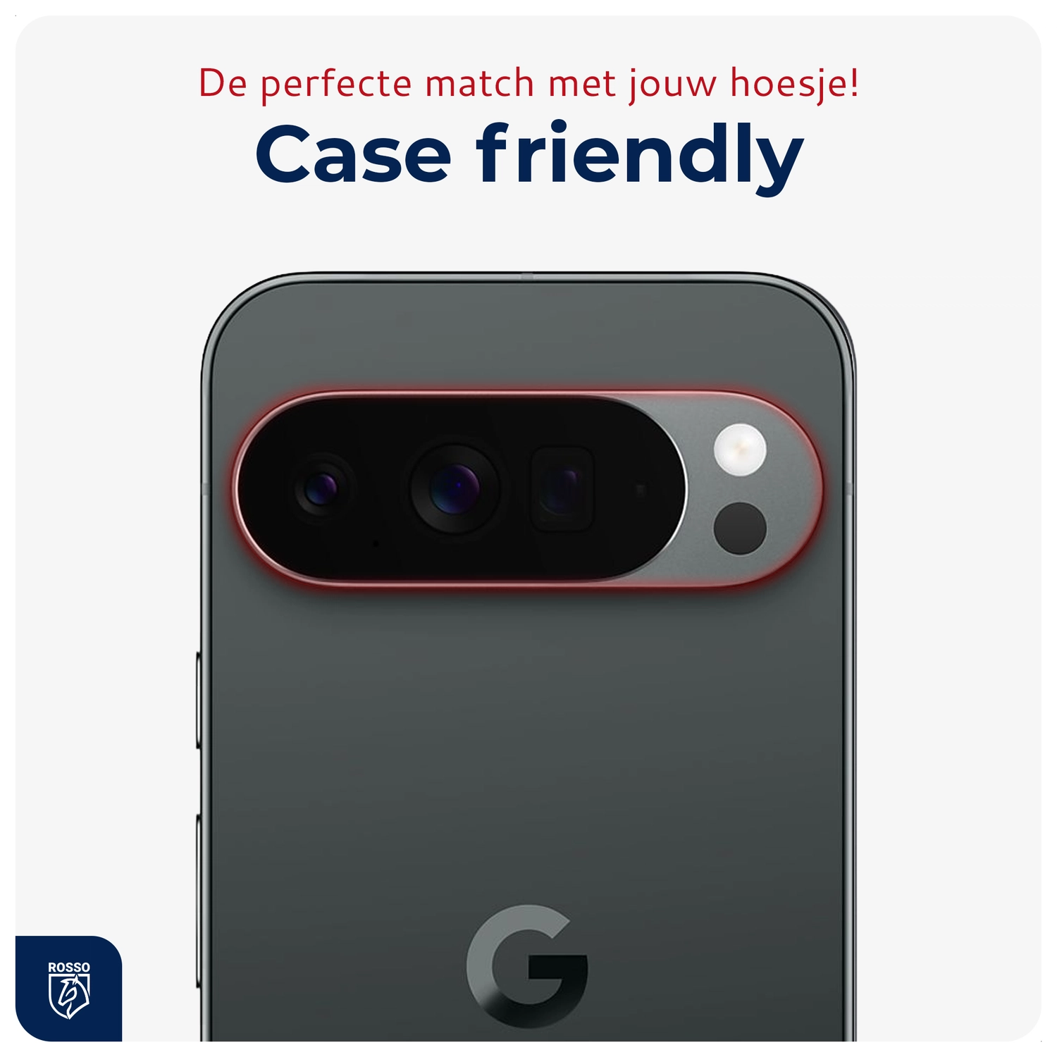 Rosso Google Pixel 10 Camera Lens Protector Transparant afbeelding 6