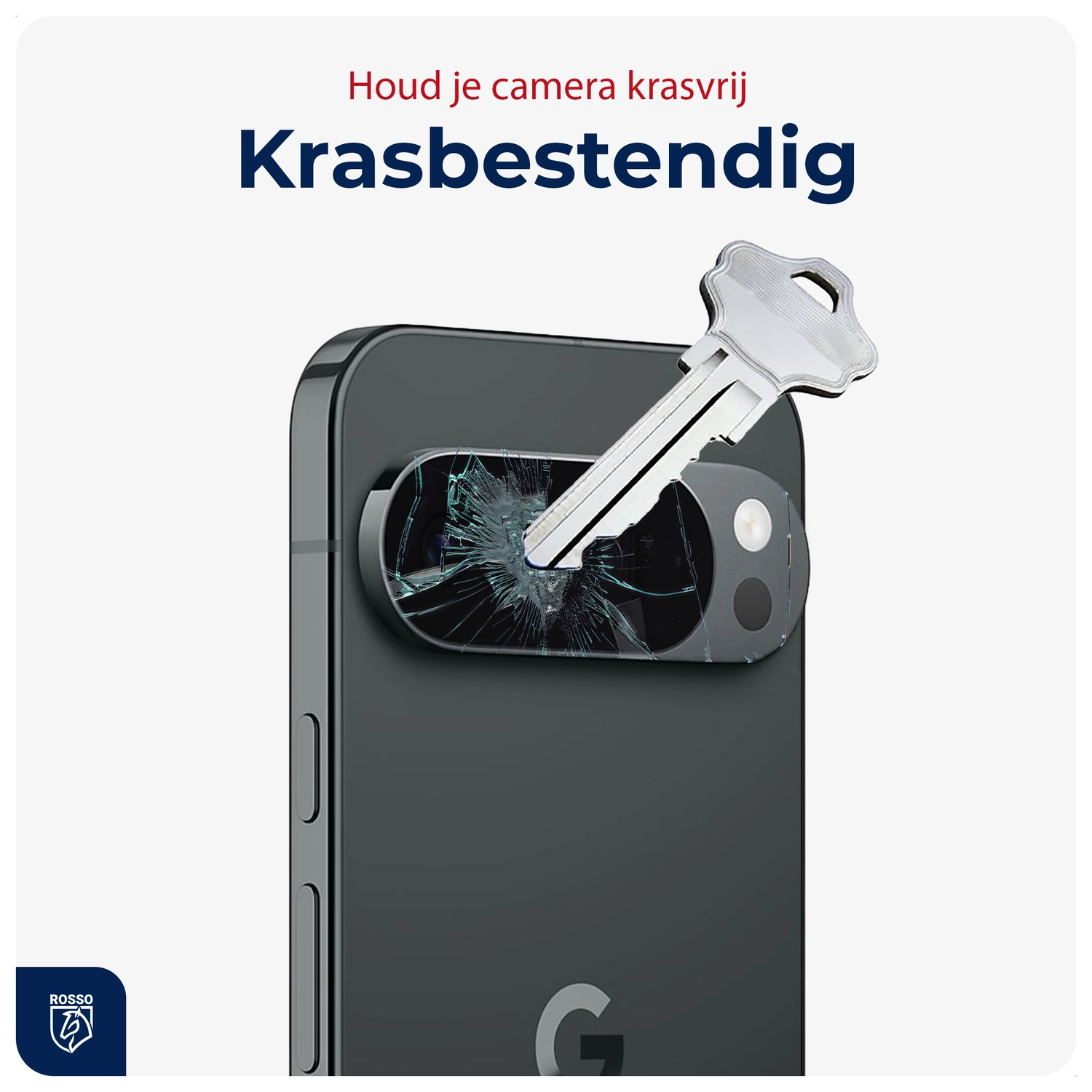 Rosso Google Pixel 10 Pro Camera Lens Protector Transparant afbeelding 2