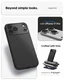 Spigen Liquid Air Apple iPhone 17 Pro Hoesje Back Cover Matte Zwart afbeelding 2