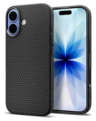 Spigen Liquid Air Apple iPhone 17 Hoesje Back Cover Matte Zwart afbeelding