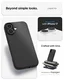 Spigen Liquid Air Apple iPhone 17 Hoesje Back Cover Matte Zwart afbeelding 2