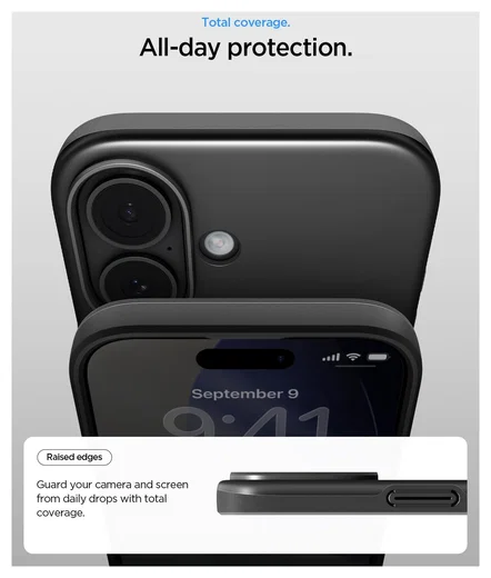 Spigen Thin Fit MagFit iPhone 17 Hoesje MagSafe Back Cover Zwart afbeelding 4