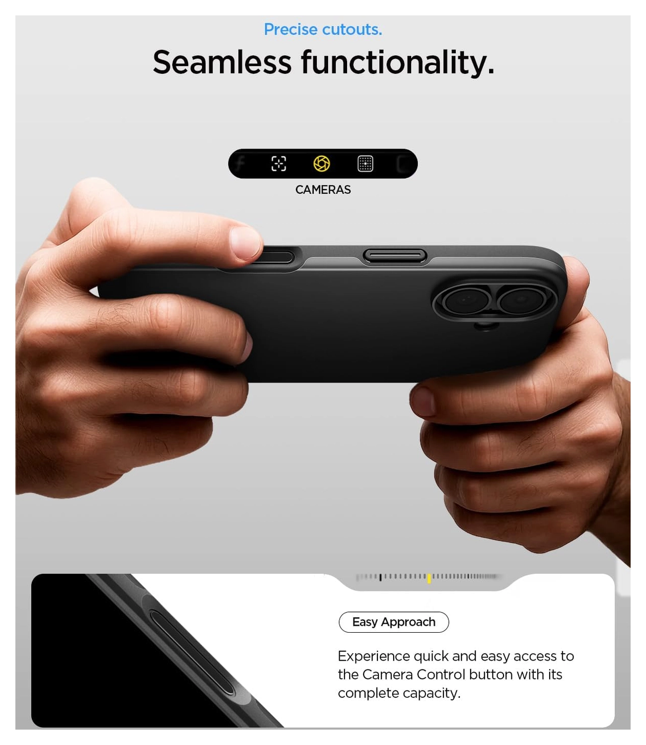 Spigen Thin Fit MagFit iPhone 17 Hoesje MagSafe Back Cover Zwart afbeelding 6