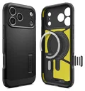 Spigen Tough Armor T MagFit iPhone 17 Pro Hoesje MagSafe Back Cover Zwart