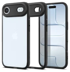 Spigen Ultra Hybrid Apple iPhone Air Hoesje Back Cover Matte Zwart afbeelding