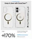 Spigen Ultra Hybrid MagFit Apple iPhone 17 Hoesje MagSafe Transparant Goud afbeelding 3