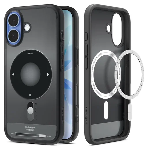 Spigen Ultra Hybrid MagFit Apple iPhone 17 Hoesje MagSafe Classic Zwart afbeelding 1