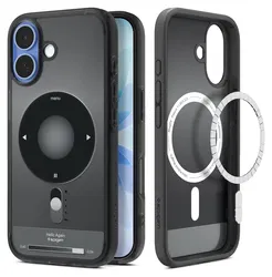 Spigen Ultra Hybrid MagFit Apple iPhone 17 Hoesje MagSafe Classic Zwart afbeelding