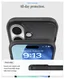Spigen Ultra Hybrid MagFit Apple iPhone 17 Hoesje MagSafe Classic Zwart afbeelding 4