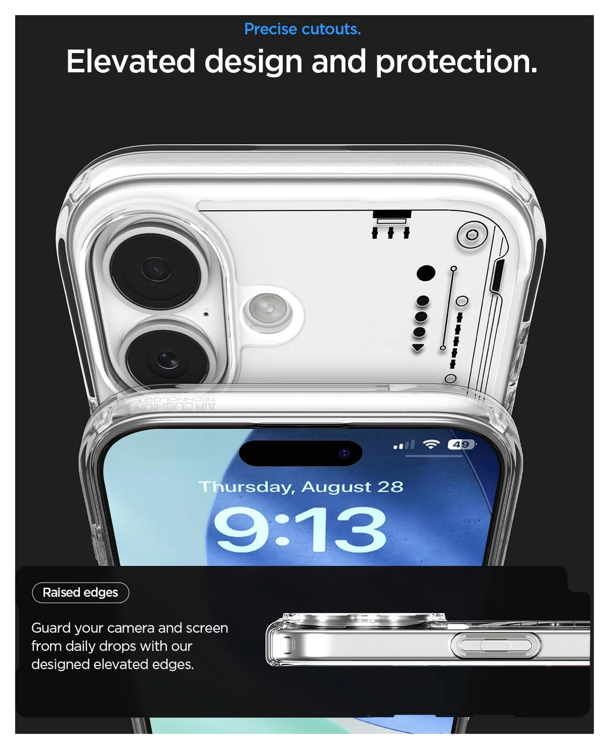 Spigen Ultra Hybrid MagFit Apple iPhone 17 Hoesje MagSafe Neo One afbeelding 4