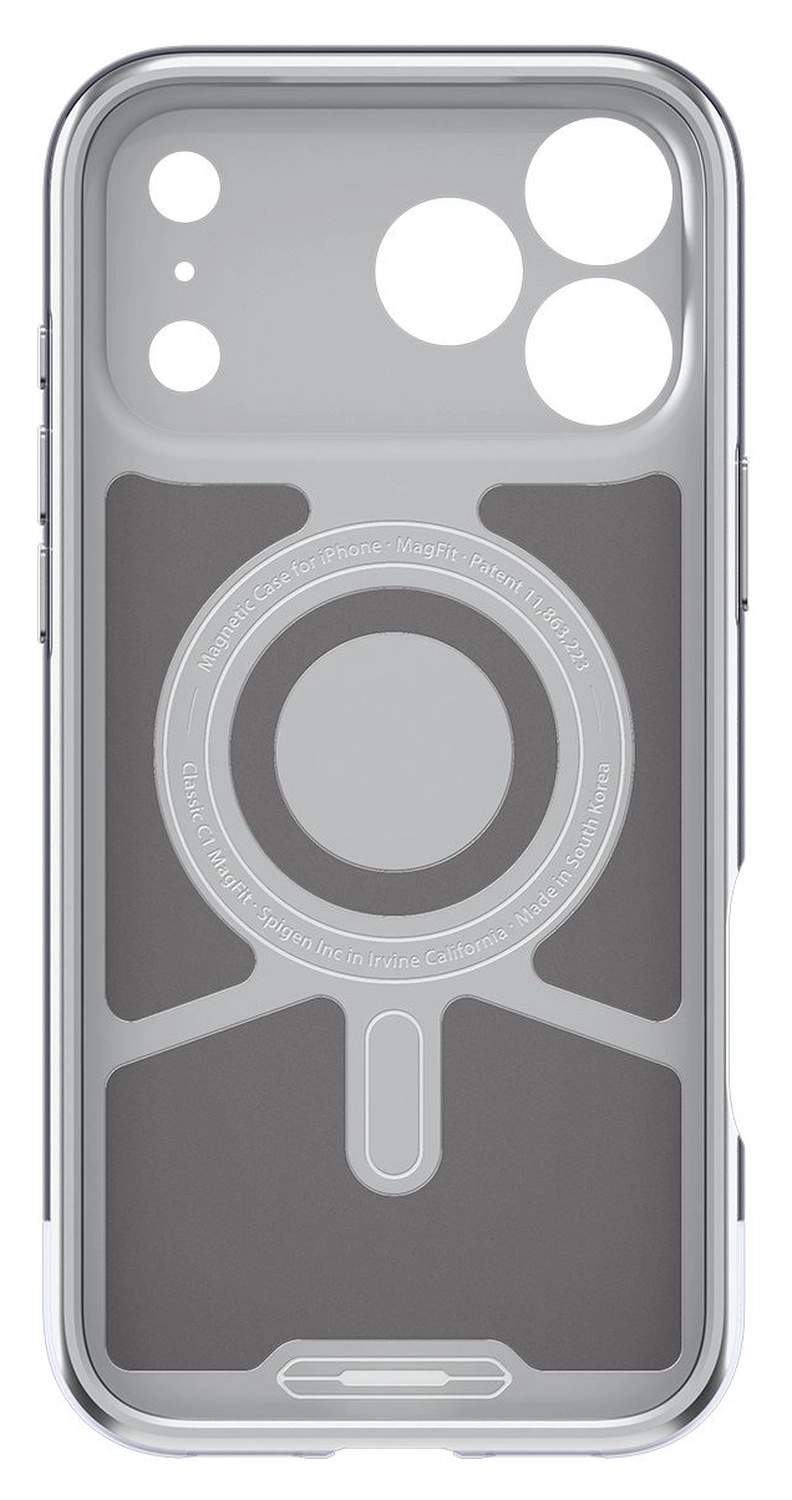Spigen Classic C1 MagFit iPhone 17 Pro Hoesje MagSafe Grijs afbeelding 10