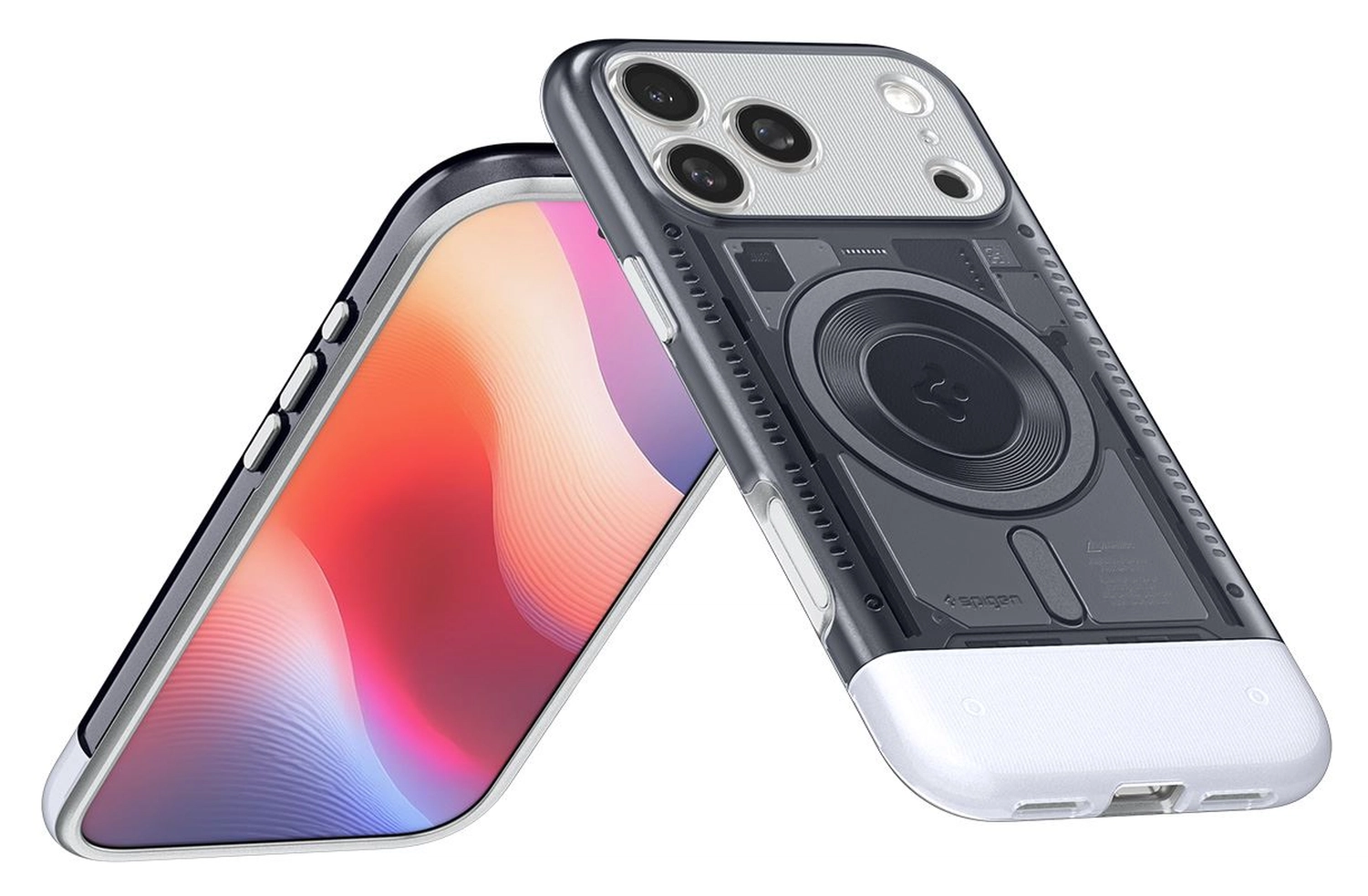 Spigen Classic C1 MagFit iPhone 17 Pro Hoesje MagSafe Grijs afbeelding 15