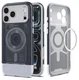 Spigen Classic C1 MagFit iPhone 17 Pro Hoesje MagSafe Grijs