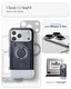 Spigen Classic C1 MagFit iPhone 17 Pro Hoesje MagSafe Grijs afbeelding 2