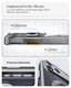 Spigen Classic C1 MagFit iPhone 17 Pro Hoesje MagSafe Grijs afbeelding 6