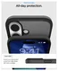 Spigen Ultra Hybrid MagFit Apple iPhone 17 Hoesje MagSafe Frost Zwart afbeelding 4