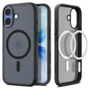 Spigen Ultra Hybrid MagFit Apple iPhone 17 Hoesje MagSafe Frost Zwart