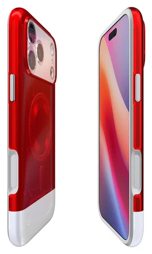 Spigen Classic C1 MagFit iPhone 17 Pro Max Hoesje MagSafe Rood afbeelding 7