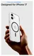 Spigen Ultra Hybrid MagFit Apple iPhone 17 Hoesje MagSafe Transparant Grijs afbeelding 2