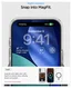 Spigen Ultra Hybrid MagFit Apple iPhone 17 Hoesje MagSafe Transparant Grijs afbeelding 5