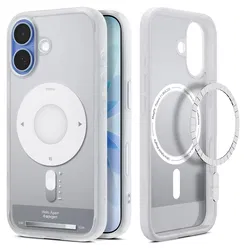 Spigen Ultra Hybrid MagFit Apple iPhone 17 Hoesje MagSafe Classic Zilver afbeelding