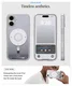 Spigen Ultra Hybrid MagFit Apple iPhone 17 Hoesje MagSafe Classic Zilver afbeelding 3