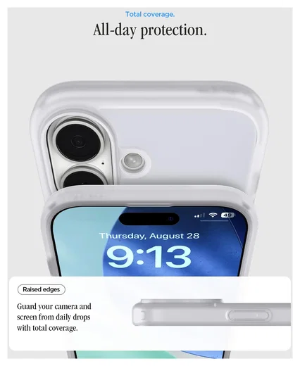 Spigen Ultra Hybrid MagFit Apple iPhone 17 Hoesje MagSafe Classic Zilver afbeelding 4