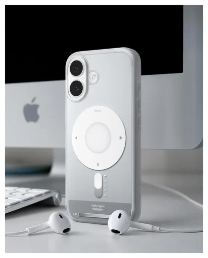 Spigen Ultra Hybrid MagFit Apple iPhone 17 Hoesje MagSafe Classic Zilver afbeelding 7