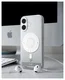 Spigen Ultra Hybrid MagFit Apple iPhone 17 Hoesje MagSafe Classic Zilver afbeelding 7