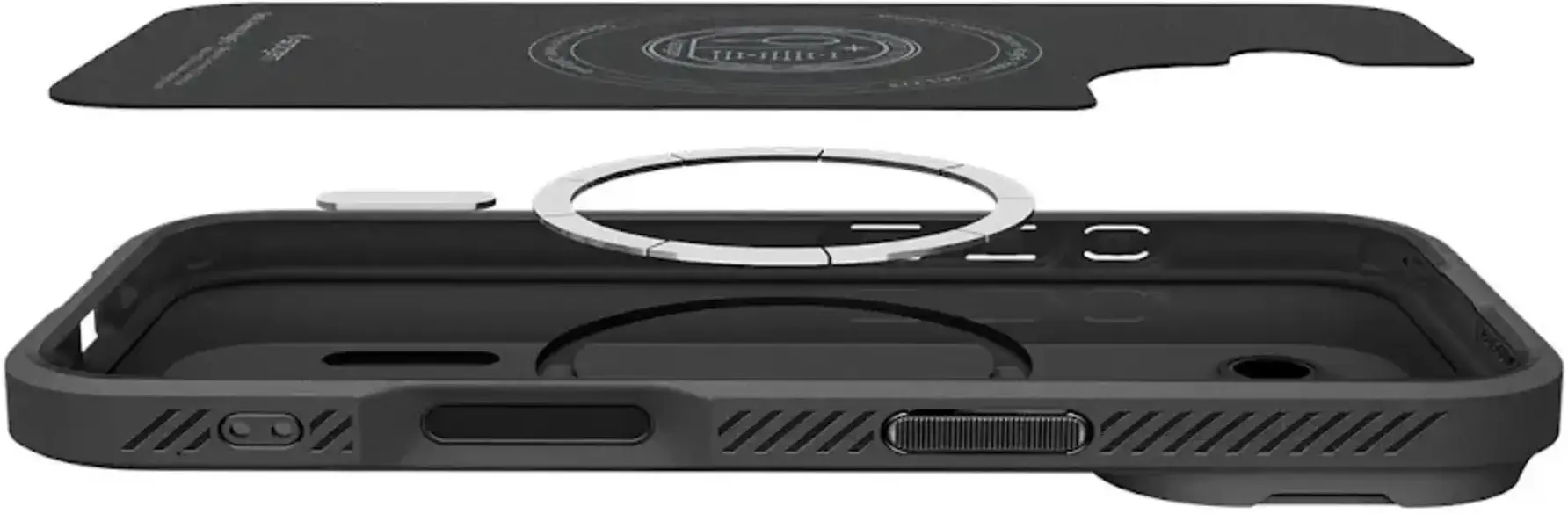 Spigen Optik Armor MagSafe Apple iPhone 17 Hoesje Camera Slider Zwart afbeelding 16