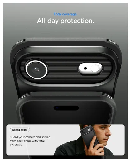 Spigen Tough Armor T Apple iPhone Air Hoesje MagSafe Back Cover Zwart afbeelding 5