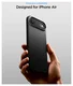Spigen Thin Fit MagFit iPhone Air Hoesje MagSafe Back Cover Zwart afbeelding 2