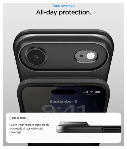 Spigen Thin Fit MagFit iPhone Air Hoesje MagSafe Back Cover Zwart afbeelding 4