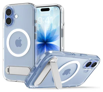Spigen Ultra Hybrid S MagFit Apple iPhone 17 Hoesje Back Cover Transparant Wit