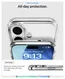 Spigen Ultra Hybrid S MagFit Apple iPhone 17 Hoesje Back Cover Transparant Wit afbeelding 5