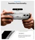 Spigen Ultra Hybrid S MagFit Apple iPhone 17 Hoesje Back Cover Transparant Wit afbeelding 6
