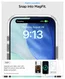 Spigen Ultra Hybrid S MagFit Apple iPhone 17 Hoesje Back Cover Transparant Wit afbeelding 7