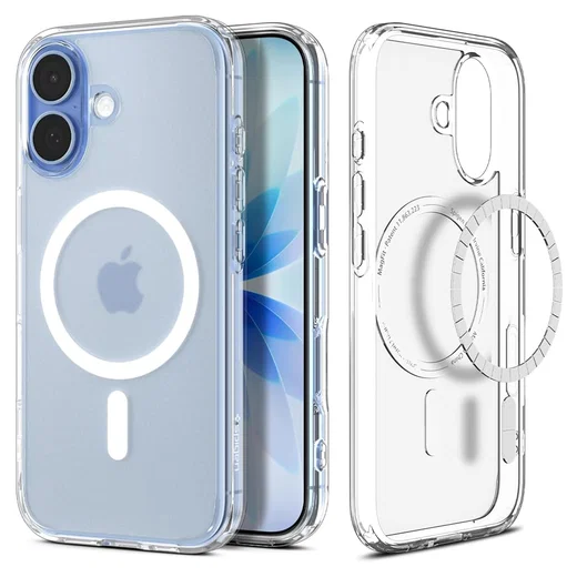 Spigen Ultra Hybrid MagFit Apple iPhone 17 Hoesje MagSafe Wit afbeelding 1