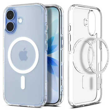 Spigen Ultra Hybrid MagFit Apple iPhone 17 Hoesje MagSafe Wit