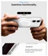 Spigen Ultra Hybrid MagFit Apple iPhone 17 Hoesje MagSafe Wit afbeelding 6