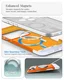 Spigen Classic C1 MagFit iPhone 17 Pro Hoesje MagSafe Oranje afbeelding 3