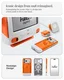 Spigen Classic C1 MagFit iPhone 17 Pro Hoesje MagSafe Oranje afbeelding 4