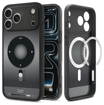 Spigen Ultra Hybrid MagFit iPhone 17 Pro Hoesje MagSafe Classic Zwart
